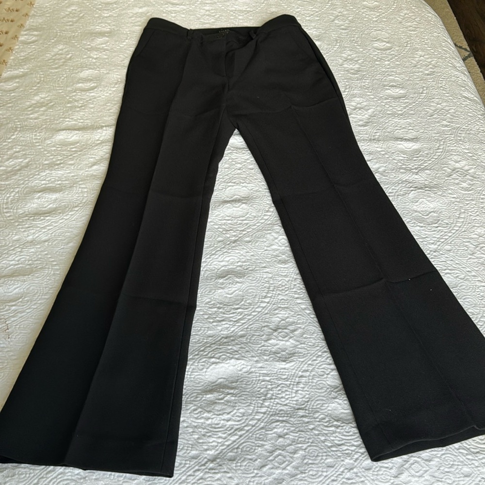 Talbots brand. Black suit pants for women.